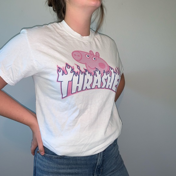 Tops - Peppa Pig/Thrasher T-Shirt